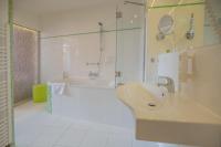 Koupelna v ubytování Hotel Zlatá Hvězda