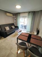 Posezení v ubytování Apartament Goleta