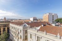 Výhľad na mesto Malaga alebo výhľad na mesto priamo z apartmánu