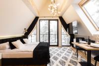 Posteľ alebo postele v izbe v ubytovaní Tatry Residence SPA