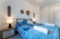 A bed or beds in a room at Castillo de Torreblanca 2bed1bath