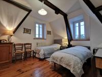Posteľ alebo postele v izbe v ubytovaní Grande maison familiale 12p à proximité de Blois