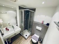Půdorys ubytování 4* Boutique Zimmer am Düsseldorf Hafen + ÖPNV & TG