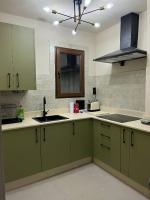 Kuchyň nebo kuchyňský kout v ubytování Apartamento Málaga Centro Tritón