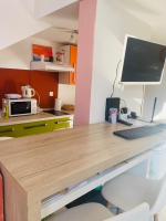 Kuchyňa alebo kuchynka v ubytovaní Hostel OT