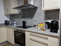 Kuchyň nebo kuchyňský kout v ubytování Casa Rigo en Sigüeiro, cerca de Santiago de Compostela