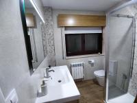Koupelna v ubytování Casa Rigo en Sigüeiro, cerca de Santiago de Compostela