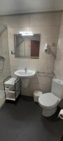 Kúpeľňa v ubytovaní Hostal Hispano