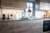 A kitchen or kitchenette at Kellerstöckl Heuberger