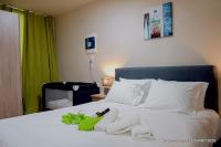 Posteľ alebo postele v izbe v ubytovaní Marisa City Center Nafplio Apartment