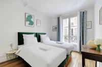 Letto o letti in una camera di GemBnB Luxury Apartments - Residence Leon Jost