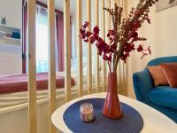 Posteľ alebo postele v izbe v ubytovaní Marina Panorama Apartment & Garage