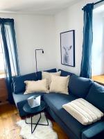 A seating area at Chalet Badberg
