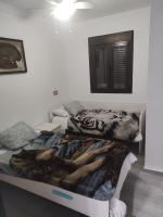 Postel nebo postele na pokoji v ubytování Apartamentos Daniela 2