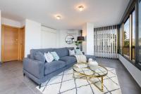 Posezení v ubytování Mediterraneo Beach Apartment in Malaga by Solaga Holiday Homes