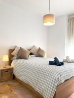 Posteľ alebo postele v izbe v ubytovaní Amplio y luminoso apartamento en el centro