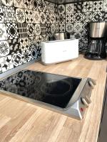 Kuchyňa alebo kuchynka v ubytovaní Amplio y luminoso apartamento en el centro