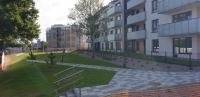 Budynek, w którym mieści się apartament