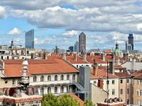 Výhľad na mesto Lyon alebo výhľad na mesto priamo z apartmánu
