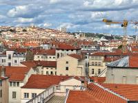 Výhľad na mesto Lyon alebo výhľad na mesto priamo z apartmánu
