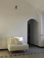 A seating area at Sea View, in the old town Santo Stefano Al Mare