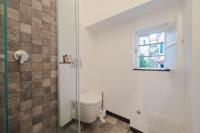 A bathroom at Sea View, in the old town Santo Stefano Al Mare