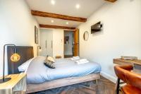 Posteľ alebo postele v izbe v ubytovaní Superbe appartement neuf, climatisé centre village