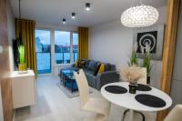 Część wypoczynkowa w obiekcie Nowoczesny apartament Ludova
