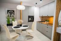 Kuchnia lub aneks kuchenny w obiekcie Nowoczesny apartament Ludova