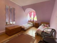 Posteľ alebo postele v izbe v ubytovaní Hermina apartmanház