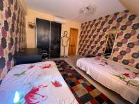 Posteľ alebo postele v izbe v ubytovaní Hermina apartmanház
