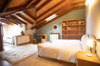 Posteľ alebo postele v izbe v ubytovaní Soffitta House Sofi!