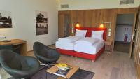 Łóżko lub łóżka w pokoju w obiekcie Hotel Diamond Country Club