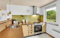 Kuchyň nebo kuchyňský kout v ubytování 3 Bedroom Nice Home In Rømø