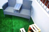 Posezení v ubytování Apartment with private patio