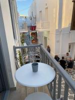 Balkón alebo terasa v ubytovaní Venghera Naousa Apartment in the heart of Naousa
