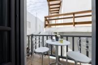 Balkón alebo terasa v ubytovaní Venghera Naousa Apartment in the heart of Naousa