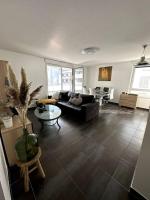 Część wypoczynkowa w obiekcie Superbe appartement proche de Strasbourg