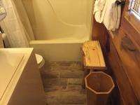 Ein Badezimmer in der Unterkunft Dollywood! Brand new Dancing Bear 3-Bear Tracks