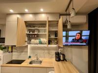 Kuchyňa alebo kuchynka v ubytovaní Smart modern apartment B