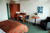 Postel nebo postele na pokoji v ubytování Hotel Hirtshals