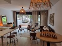 Plán poschodí v ubytovaní Chez Myriam, Duplex de standing en bord de plage