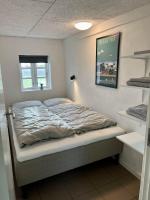 Postel nebo postele na pokoji v ubytování På landet