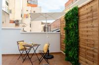 Balkón alebo terasa v ubytovaní Novam Loft Terrace Centro Málaga