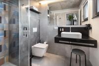 Koupelna v ubytování Boutique Hotel Mezi švy