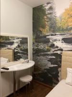 Postel nebo postele na pokoji v ubytování Ağva Kapım Otel