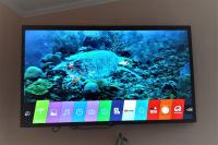 Telewizja i/lub zestaw kina domowego w obiekcie Blue Harmony Apartments