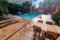 The floor plan of Denia Beach Villa Sort de la Mar