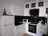 Kuchyň nebo kuchyňský kout v ubytování Holiday Apartment