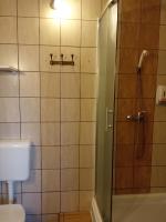 Kúpeľňa v ubytovaní Málnás Szállás